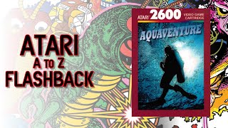 Aquaventure for Atari 2600 is sopping wet  Atari A to Z Flashback [upl. by Aracat184]