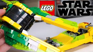 LEGO Star Wars CUSTOM Bounty Hunter Pursuit Review Republic Bricks [upl. by Ecnarf]