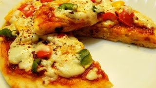 YEAST FREE PIZZAPAN PIZZA Yeast Free Pizza Without ovenEggless Yeast Free Pizaa Recipe [upl. by Sankey497]