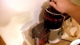 Juicing Cranberries With a Breville Juicer [upl. by Jane913]