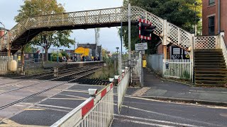 Nantwich Station Level Crossing  Cheshire [upl. by Rachelle605]