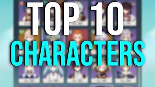 Top 10 Characters You Should Build in Genshin Impact 40 [upl. by Charlot695]