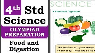 4th Std Science Olympiad  Food amp Digestion  PracticeTest  Olympiad Exam Preparation [upl. by Anitsenre]