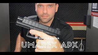 Pistola Beretta APX Umarex Airgun 45mm Co2 Blowback Licenciada [upl. by Julio915]