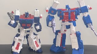 TRANSFORMERS KINGDOM VS STUDIO SERIES 86 ULTRA MAGNUS REVIEW [upl. by Nnauol]