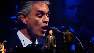 Andrea Bocelli Brucia la terra Godfather theme feat Carisma [upl. by Aihtenak]