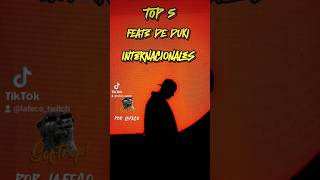 Top 5 feats de Duki trap music rap duki duko dukissj top5 eladiocarrion trappers fuego [upl. by Hartill248]