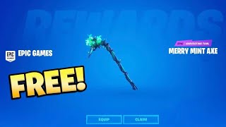 How To Get MINTY PICKAXE for FREE in Fortnite 2024 [upl. by Lissner]