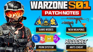 Warzones BIGGEST Changes Yet Warzone Season 1 Patch Notes FULL REVIEW [upl. by Ivanah]