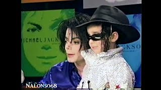 Michael Jackson  Invincible Signing Event 2001  HD [upl. by Aihsyt]