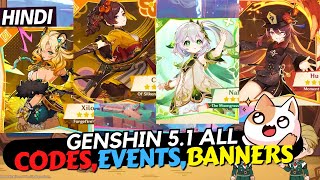 Hindi GENSHIN 51 LIVESTREAM EVERYTHING YOU WANT TO KNOW Summary [upl. by Einegue355]