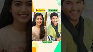 Allu Arjun Vs Rashmika mandana Life journeyshorts cuteshorts south lifejourney newshorts [upl. by Asila989]