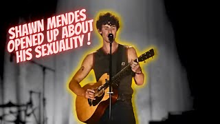 Shawn Mendes opened up about his sexuality at a concert [upl. by Gabrielle]