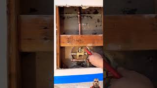 plumping diy plumbing howto plumber construction showerrepair plumbingrepair plumbertools [upl. by Boelter]