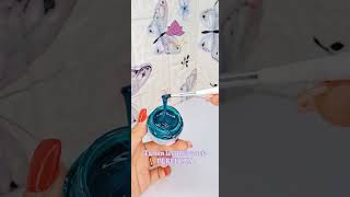 Crear diseños decorativos con Painting Gel Qebela nails uñas [upl. by Celestine]