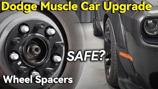 Are Wheel Spacers Good For the New Dodge Muscle Car  BONOSS Parts For Charger RT [upl. by An944]