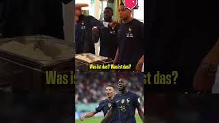 Upamecano zeigt Mbappé seine DeutschSkills 😂😂😂 mbappe upamecano france deutschland [upl. by Banna432]