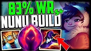 AP NUNU 83 WR BUILD  How to Play AP Nunu amp CARRY A LOSING TEAM [upl. by Wilkens996]