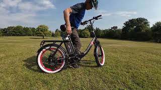 ONESPORT OT16 eBike The Ultimate Folding Electric Bike [upl. by Anawit]