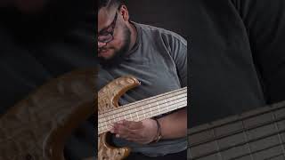 Insane Bass Solo Run by Gospel Bassist Matt Ramsey [upl. by Guria]