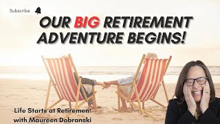 Our BIG Retirement Adventure ✈️🚢 [upl. by Ecyak]