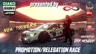 DTR amp ROBIOAI PRESENTS • PromotionRelegation Race for eDTM Season 6 • Hosted by DTRM3GUY [upl. by Schluter]