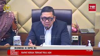 LIVE STREAMING  KOMISI II DPR RI RAKER DENGAN PEMERINTAH [upl. by Nyrrat305]