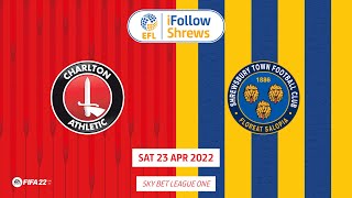 Charlton Athletic 20 Shrewsbury Town  Highlights 2122 [upl. by Yssej]