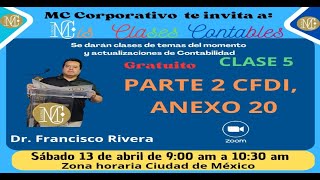 Clase 5 CFDI ANEXO 20 PARTE 2 cursosgratuitos cfdi [upl. by Lentha464]