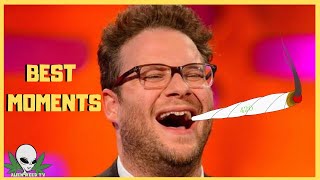 SETH ROGEN BEST HIGH MOMENTS  Celebrity High Moments 1 [upl. by Ahsaei19]