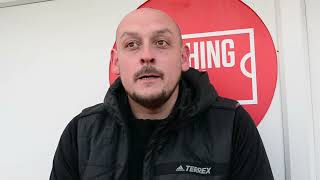 Ian Deakin’s post match thoughts after loss at Workington [upl. by Ardnaik]