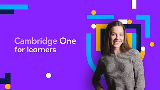 Welcome to Cambridge One – for learners [upl. by Liag]