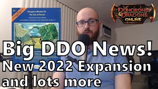 DDO News  2022 Expansion Announced New Race Level Cap Increase New Hardcore Season and lots more [upl. by Liek338]