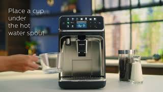 Philips 5400 LatteGo Superautomatic⎮How to Set Up  First Use [upl. by Aninahs869]