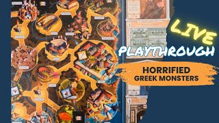 Introducing Horrified Greek Monsters a fan favorite here at The Board Game Archives [upl. by Ivar]