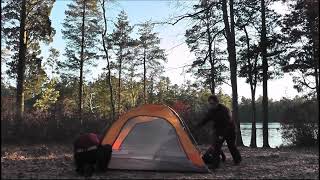 Review Winterial Three Person Tent  Lightweight 3 Season Tent with Rainfly 3 Person Tent 44lbs S [upl. by Bopp]