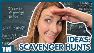 YMI  Ideas 3 Different Scavenger Hunts [upl. by Alamat437]