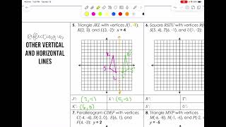 Transformations  reflections [upl. by Feerahs477]