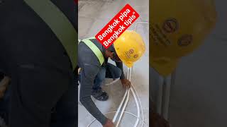 bengkok pipa pipisi tukanglistrik tukanglaslistrik viralshort videos electrician engineering [upl. by Serafina250]