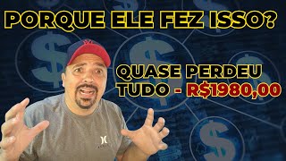 ELE QUASE PERDEU TUDO NESTA OPERAÇÃO CONTRA TENDÊNCIA [upl. by Eerot730]