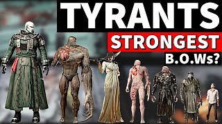 Resident Evil The History and Evolution of the Tyrants Explained [upl. by Odom]