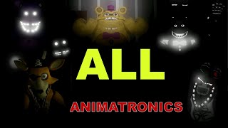 HOW TO UNLOCK ALL OF THE SECRET CHARACTERS in Fredbears Mega Roleplay 2022  ROBLOX [upl. by Alleacim]