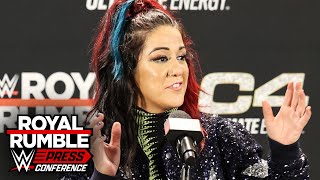 Bayley reflects on her history with Natalya and Naomi Royal Rumble 2024 Press Conference highlights [upl. by Simmie]