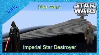 Star Wars ImperialClass Star Destroyer Devastator in Minecraft  Tutorial [upl. by Bronwyn828]