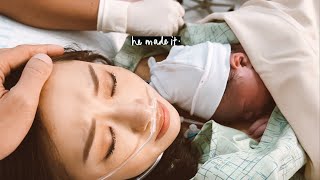 Our lucky baby  BIRTH VLOG [upl. by Asilim]