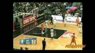 Allen Iverson Debut 15pts Besiktas Cola Turka vs KK Hemofarm Stada Eurocup [upl. by Noitna]