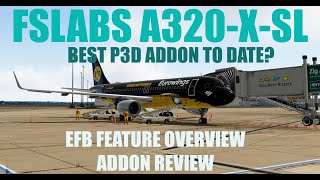 FSLABS A320XSL  EFB Feature Overview amp Addon Review  The sharks are among us [upl. by Ahsekel]