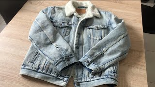 Levis giacca jeans Sherpa Trucker [upl. by Livvie869]