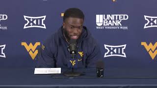 WVU Football  Nov 23 Anthony Wilson UCF Post Game [upl. by Nedap271]