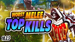 Worst Melee 🤬  Top Kills Frost Death Knight  Wow 1025 Dragonflight World of Warcraft PvP [upl. by Nerej]